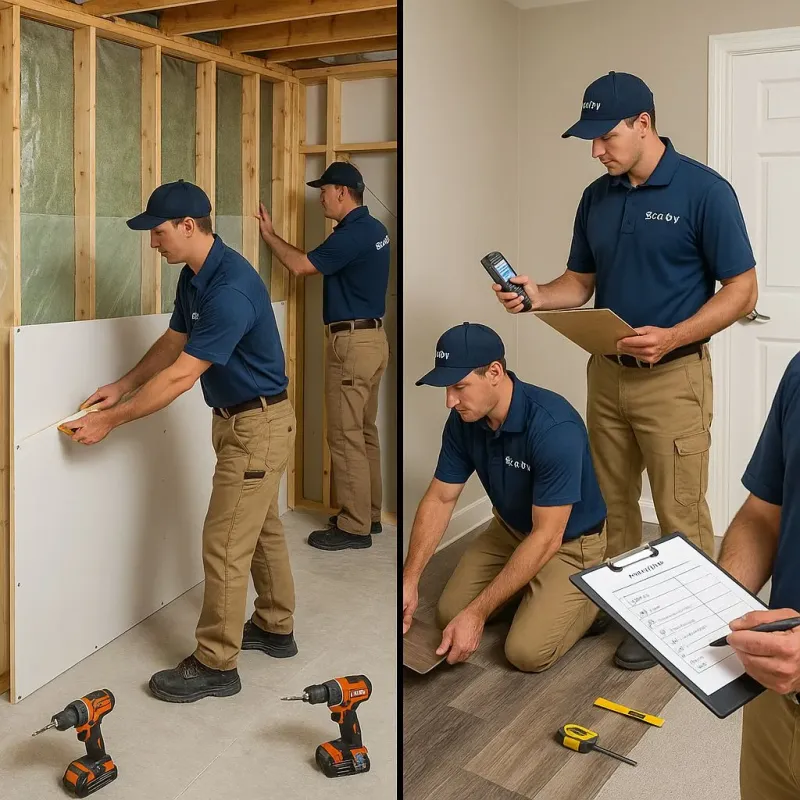 Repairs and Reconstruction process in Jefferson Heights, NY
